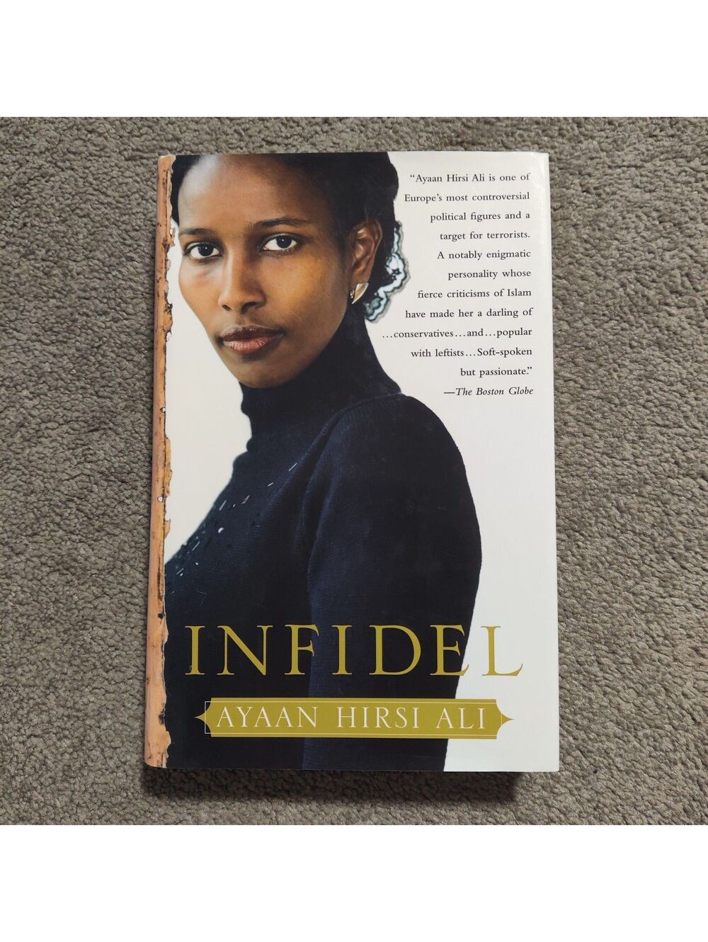 Infidel by Ayaan Hirsi Ali Hardcover Memoir Free Press With Dust Jacket